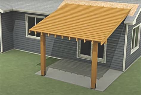 attach metal patio roof to house vinyl siding|can you attach patio roof to house.